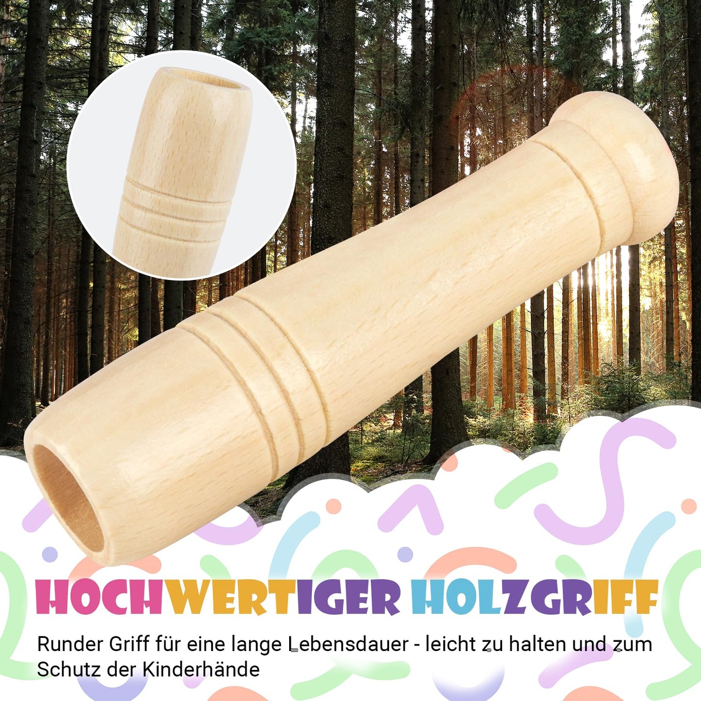 Paleclouds Springseil Kinder, Verstellbare Seilspringen für Fitness, 250CM Jump Rope Kinder mit Holzgriff und Regenbogen-Springseil, Skipping Rope Kids für Jungen und Mädchen 4 5 6 7 8 9 10 jahre