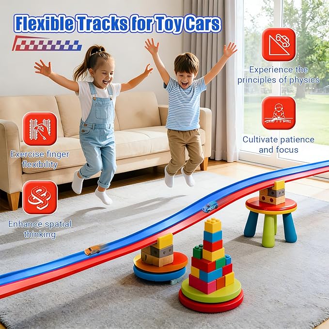 CHETING Flexible Race Track for Kids