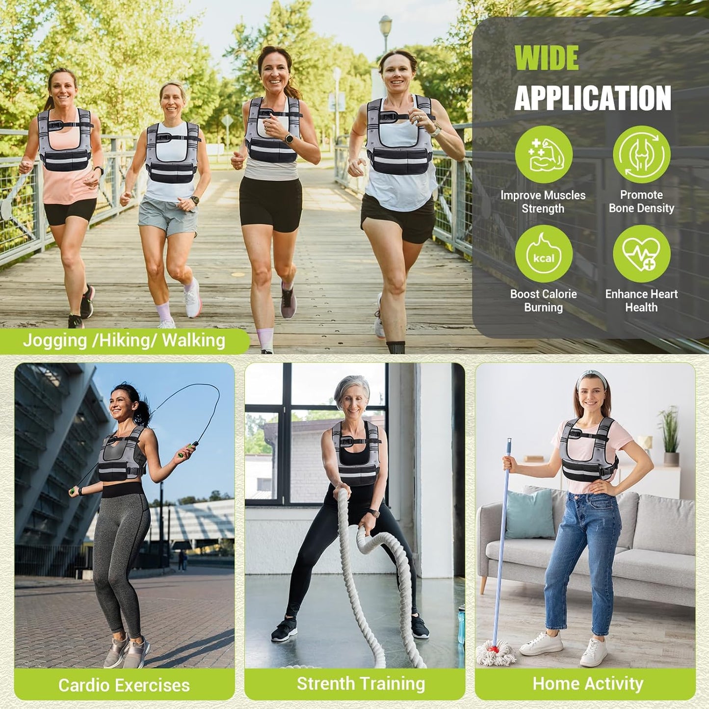 RYEUNGLAI Weighted vests for exercise